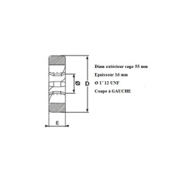 Filière 1" - 12 UNF GAUCHE