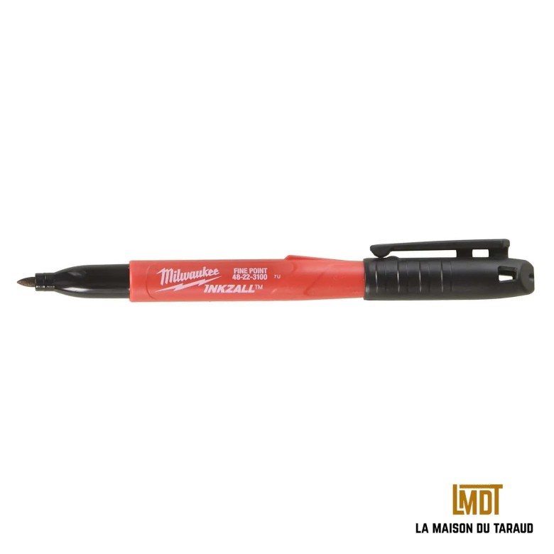 Marqueur noir pointe fine