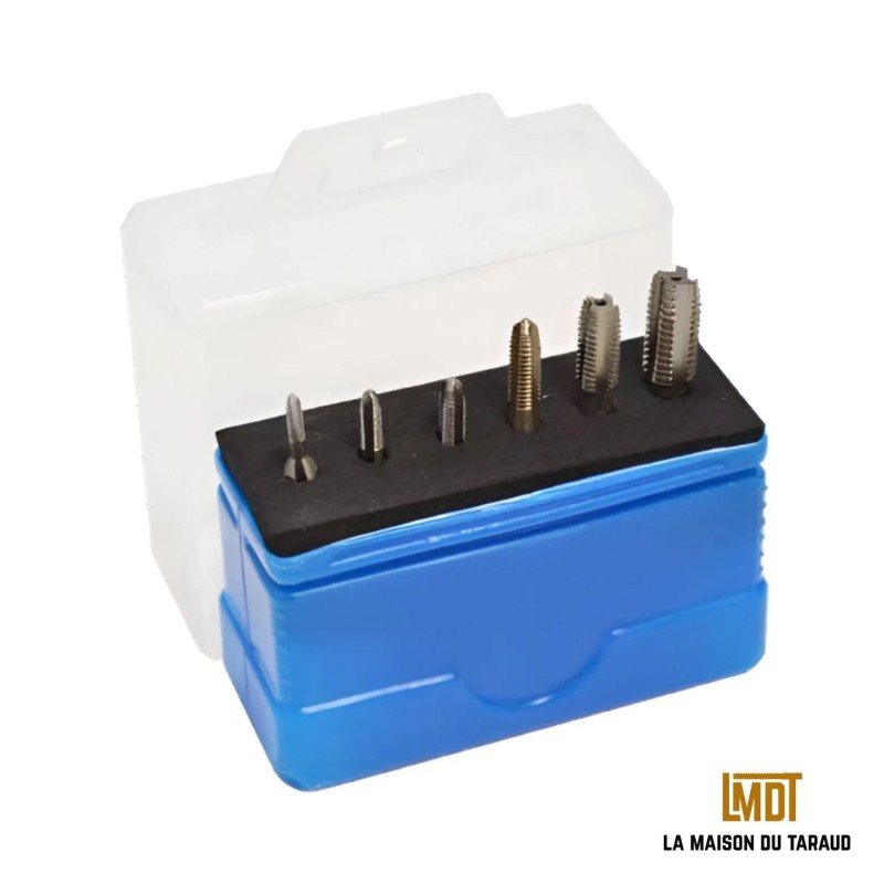 Coffret de tarauds 6 pans M3 à M10