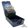 Coffret 25 forets COBALT 1 à 13 mm