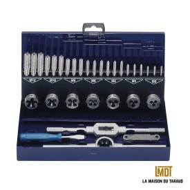 Coffret Tarauds main et Filières M3 à M12