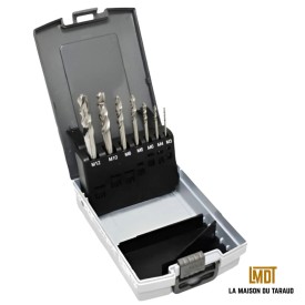Coffret tarauds trou borgne M3 à M12