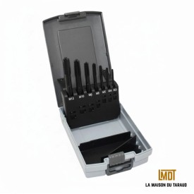 Coffret tarauds spécial INOX M3 à M12