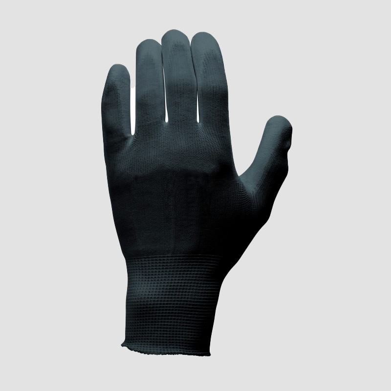 Gants Microfibre Noirs