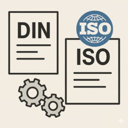 Nouvel article de blog - Norme DIN et ISO : Comprendre leur utilit et leurs diffrences 
